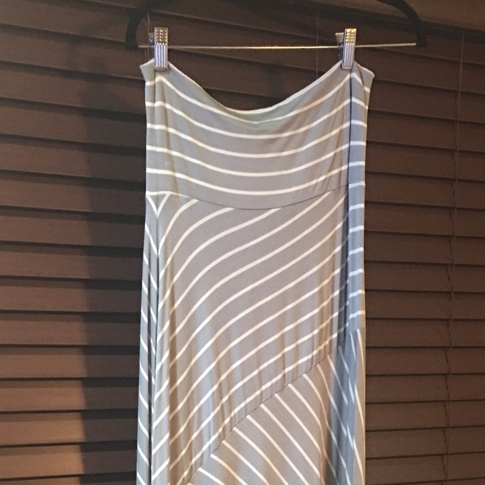 Convertible knit maxi skirt